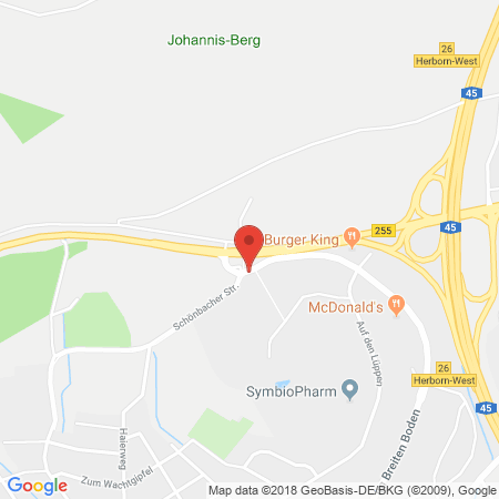 Standort der Autogas Tankstelle: Shell Station in 35745, Herborn-Hoerb