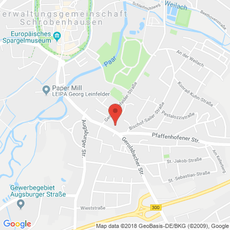 Standort der Autogas Tankstelle: Zieglmeier GmbH & Co.KG in 86529, Schrobenhausen