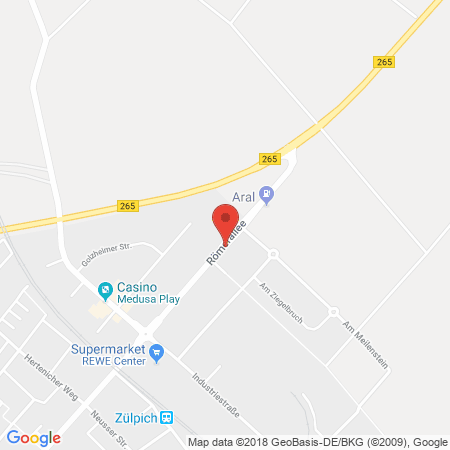 Standort der Autogas Tankstelle: ARAL Station in 53909, Zülpich