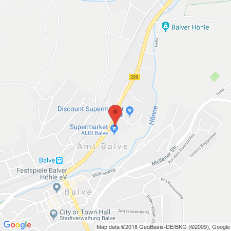 Standort der Autogas Tankstelle: Auto Fit Ortlieb (Tankautomat) in 58802, Balve