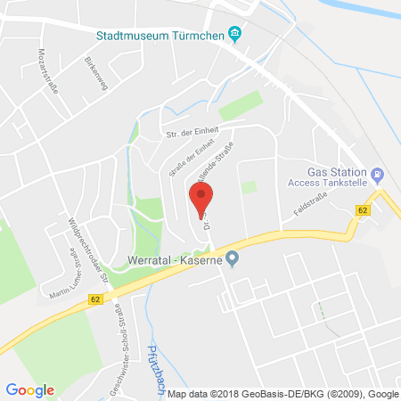 Standort der Autogas Tankstelle: W. Eckardt in 36433, Bad Salzungen