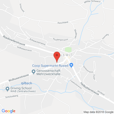 Standort der Autogas Tankstelle: Landi Rottal in 6017, Ruswil