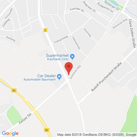 Standort der Autogas Tankstelle: Kaufland Tankstelle in 06712, Zeitz