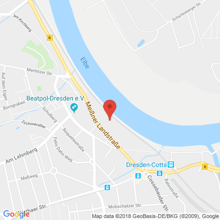 Standort der Autogas Tankstelle: Autogalerie Dresden GmbH in 01157, Dresden