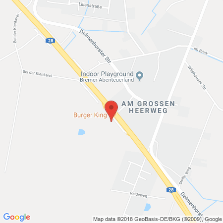 Position der Autogas-Tankstelle: Aral Tankstelle (LPG der Aral AG) in 28816, Stuhr