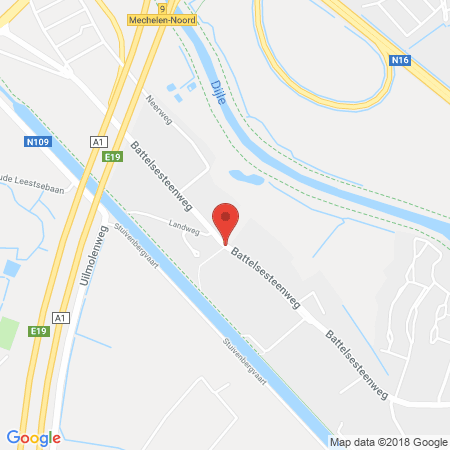 Standort der Autogas Tankstelle: Octa + in 2800, Mechelen