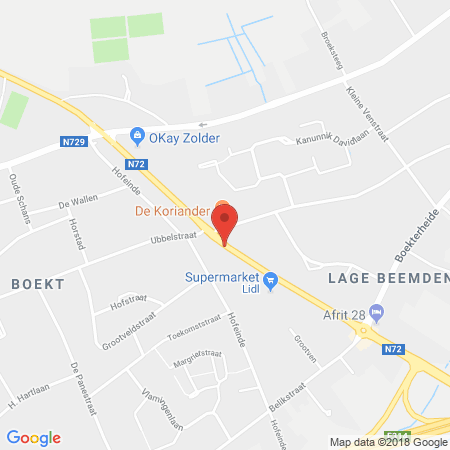 Standort der Autogas Tankstelle: Octa + in 3550, Heusden Zolder