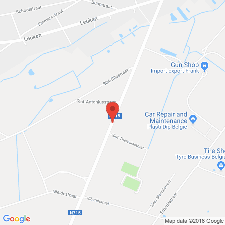 Standort der Autogas Tankstelle: Gulf in 3920, Lommel