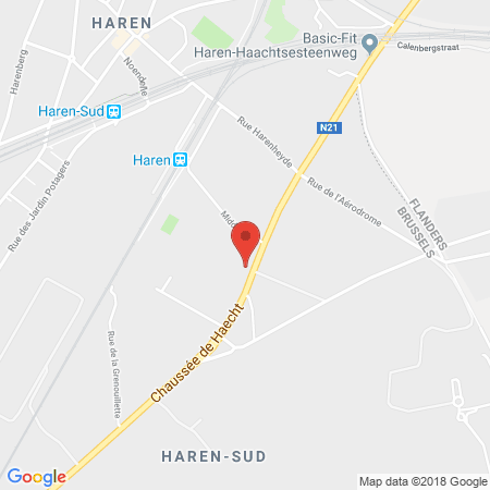 Position der Autogas-Tankstelle: Lukoil in 1130, Haren-bruxelles