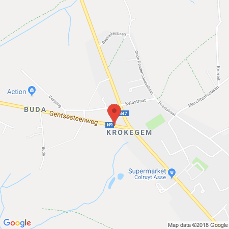 Standort der Autogas Tankstelle: Svd Tanking in 1745, Opwijk