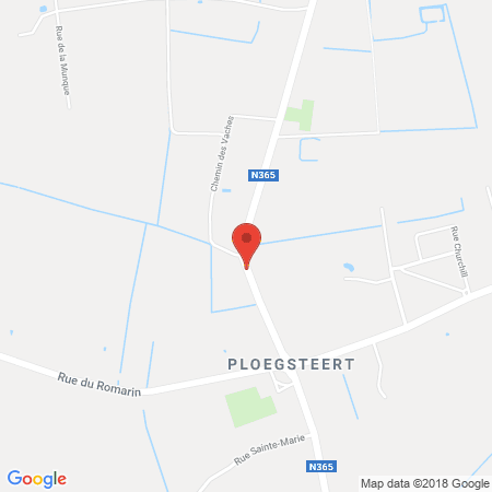 Standort der Autogas Tankstelle: Total in 7782, Ploegsteert