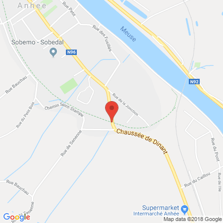 Standort der Autogas Tankstelle: Octa + in 5537, Anhee