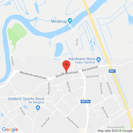 Standort der Autogas Tankstelle: Total in 9220, Hamme 