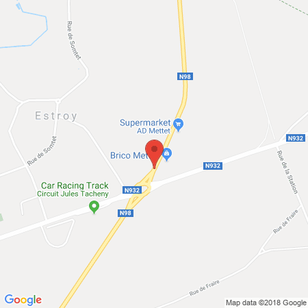 Position der Autogas-Tankstelle: Scipioni in 5640, Mettet