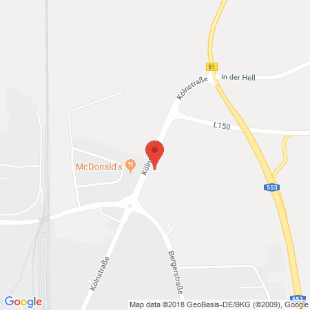 Standort der Autogas Tankstelle: Aral Tankstelle (LPG der Aral AG) in 50321, Brühl