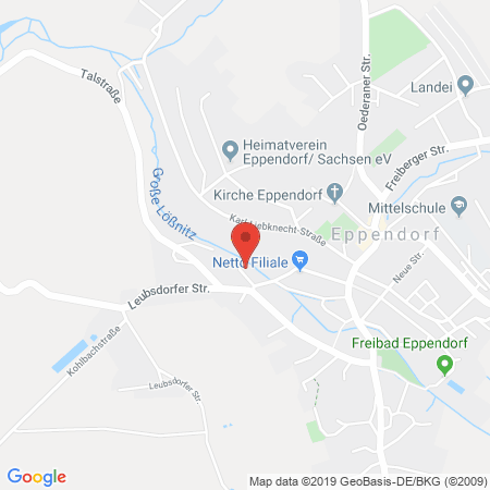 Position der Autogas-Tankstelle: Reifen-Weigelt in 09575, Eppendorf