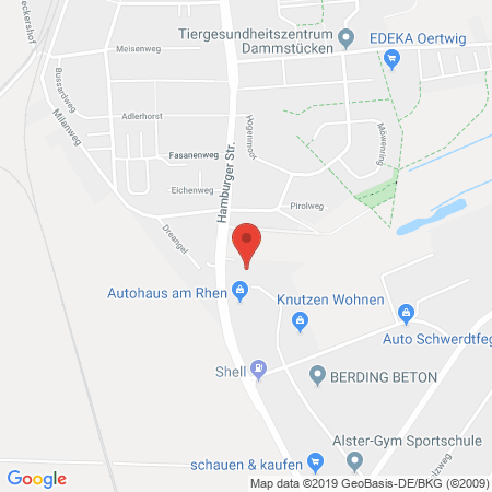 Position der Autogas-Tankstelle: Autodrom Handelsgesellschaft mbH in 24558, Henstedt-Ulzburg