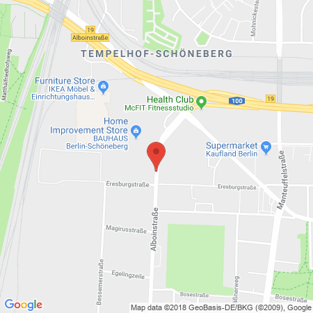 Standort der Autogas Tankstelle: Aral Tankstelle (LPG der Aral-AG) in 12103, Berlin
