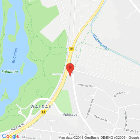 Standort der Autogas Tankstelle: Aral Tankstelle (LPG der Aral-AG) in 34123, Kassel