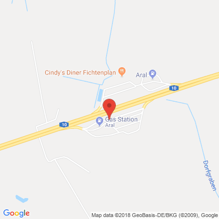 Standort der Autogas Tankstelle: Aral Tankstelle (LPG der Aral-AG) - Klaus Roesser - Am Fichtenplan Süd in 15749, Brusendorf