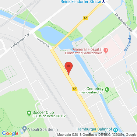 Standort der Autogas Tankstelle: Total in 10557, Berlin