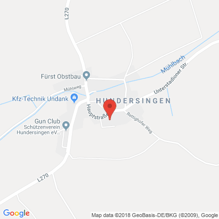 Position der Autogas-Tankstelle: Harscher 1a Autoservice in 89613, Grundsheim