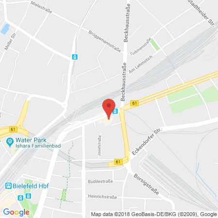 Standort der Autogas Tankstelle: Markant-Tankstelle Michael Ull in 33602, Bielefeld