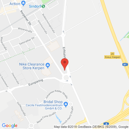 Standort der Autogas Tankstelle: ARAL Piet Esser in 50170, Kerpen