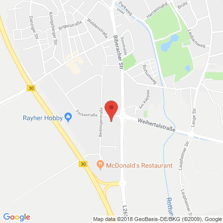 Standort der Autogas Tankstelle: RAN Station Goran Peric in 88471, Laupheim