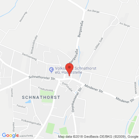 Standort der Autogas Tankstelle: Tankstelle Schnathorst (Q1) in 32609, Hüllhorst-Schnathorst