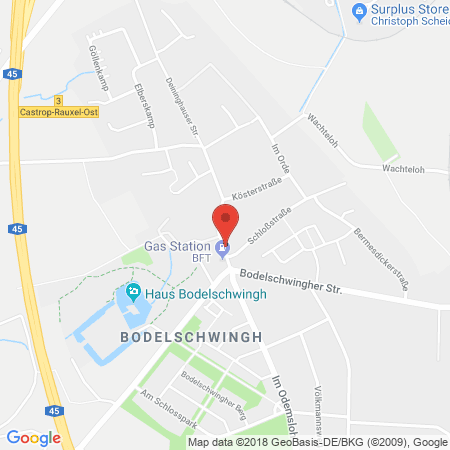 Standort der Autogas Tankstelle: BFT Tankstelle  in 44357, Dortmund