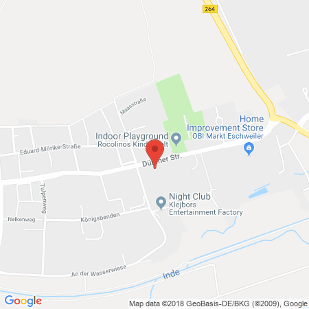 Standort der Autogas Tankstelle: Total Tankstelle in 52249, Eschweiler