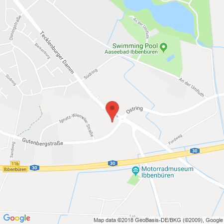 Standort der Autogas Tankstelle: Bäumer GmbH in 49479, Ibbenbüren