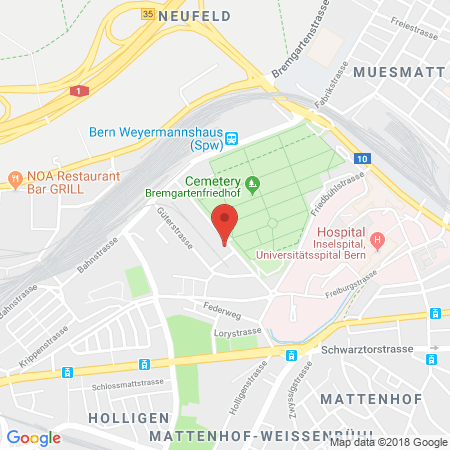 Standort der Autogas Tankstelle: Avia Shoptankstelle in 3000, Bern