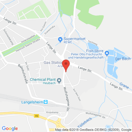 Standort der Autogas Tankstelle: ARAL in 38685, Langelsheim