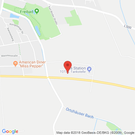 Standort der Autogas Tankstelle: Total-Tankstelle in 31167, Bockenem