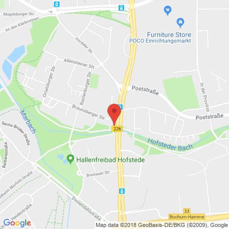 Standort der Autogas Tankstelle: Star-Tankstelle in 44809, Bochum