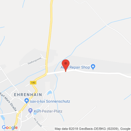 Standort der Autogas Tankstelle: Agroservice Altenburg-Waldenburg e. G. in 04603, Nobitz, OT Ehrenhain