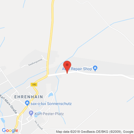 Position der Autogas-Tankstelle: Agroservice Altenburg-Waldenburg e. G. in 04603, Nobitz, OT Ehrenhain