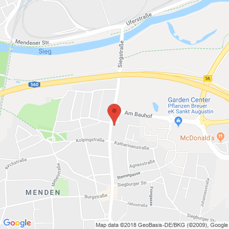 Position der Autogas-Tankstelle: Star-Tankstelle in 53757, Sankt Augustin