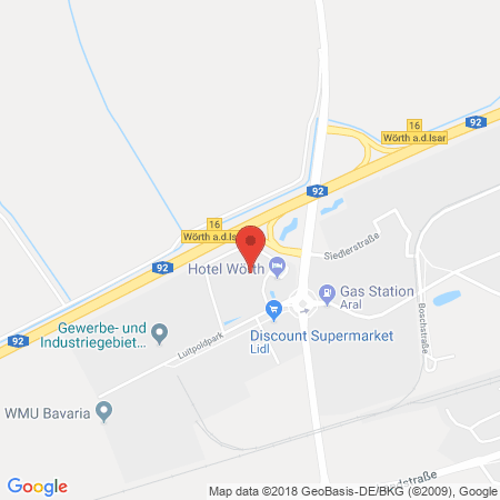 Standort der Tankstelle: Freie Tankstelle Tankstelle in 84109, Wörth an der Isar