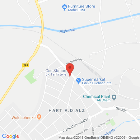 Standort der Tankstelle: BK-Tankstelle Helmut Haas in 84518, Garching