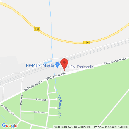 Position der Autogas-Tankstelle: HEM Tankstelle in 39649, Gardelegen