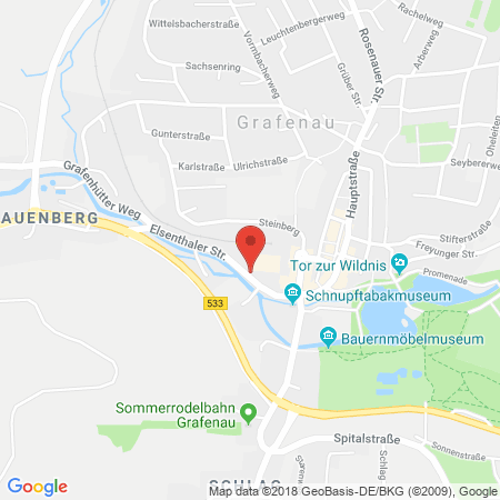 Standort der Tankstelle: L.Baierer  Tankstelle in 94481, Grafenau