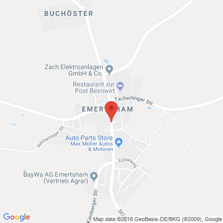 Standort der Tankstelle: Tankstelle Schlögl Emertsham in 83342, Tacherting-Emertsham