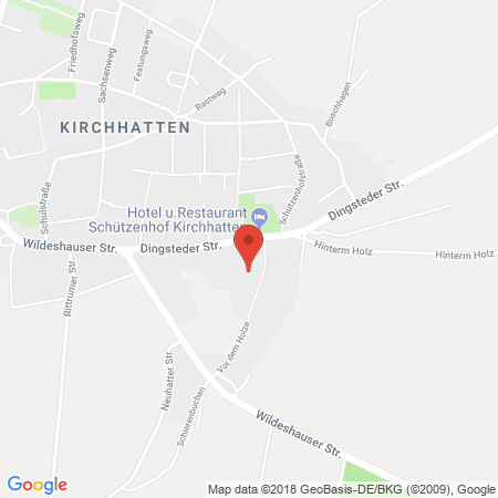 Standort der Tankstelle: Raiffeisen Hatten eG Tankstelle in 26209, Kirchhatten