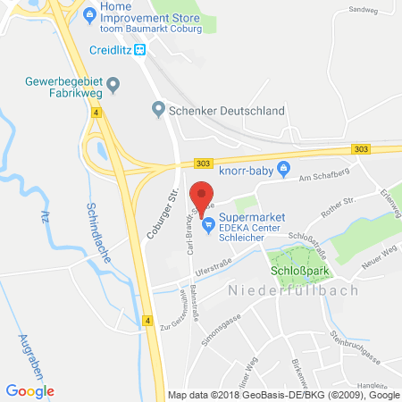 Position der Autogas-Tankstelle: Tws  in 96489, Niederfüllbach