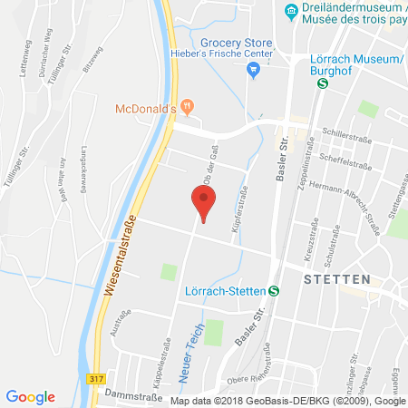 Standort der Tankstelle: Auto-Service-Bund Tankstelle in 79540, Lörrach