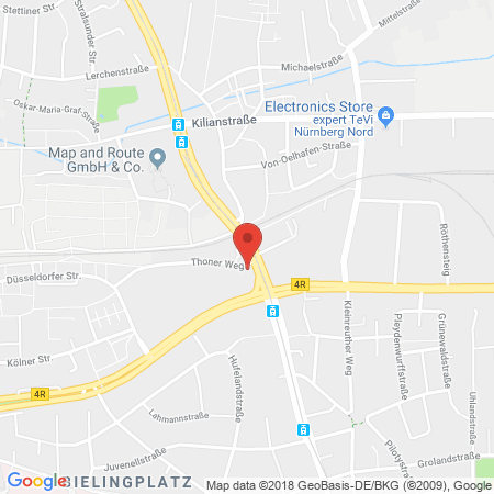 Standort der Tankstelle: OMV Tankstelle in 90425, Nürnberg