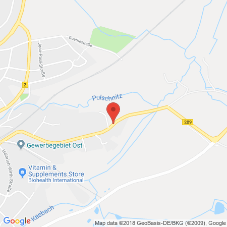 Position der Autogas-Tankstelle: Tankstelle Muenchberg in 95213, Muenchberg